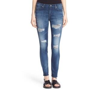 IRO Distressed Ajuste Skinny Jean Size 24
